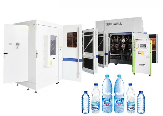 Materiale da otturazione dell'acqua in bottiglia dell'ANIMALE DOMESTICO di Sunswell e linea di produzione bevente molle di Combi della tappatrice