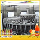 PET / Glass Bottle Juice Filling Machine 24000BPH With 3-in-1 Filling Monoblock