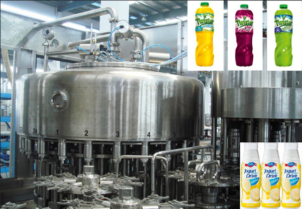 4000BPH Automatic Juice Filling Machine Bottled With Rotary Structure