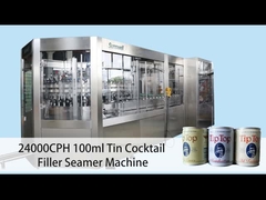 Macchina di rifornimento automatica della latta di alluminio di operazione della bevanda facile di Juice Can Filling Line Machine