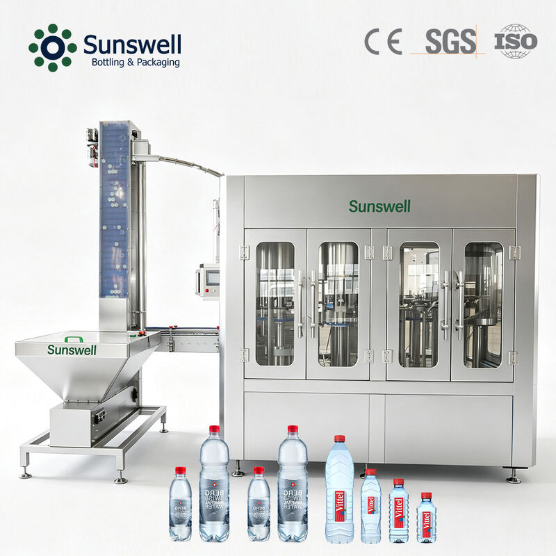 Advanced 2000bph 20oz Water Filling and Capping Line Solutions