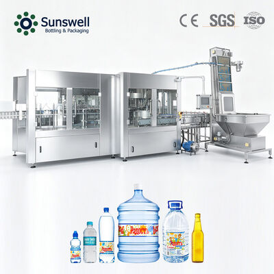 Linea di produzione di acqua in bottiglia da 500 ml 24000 BPH