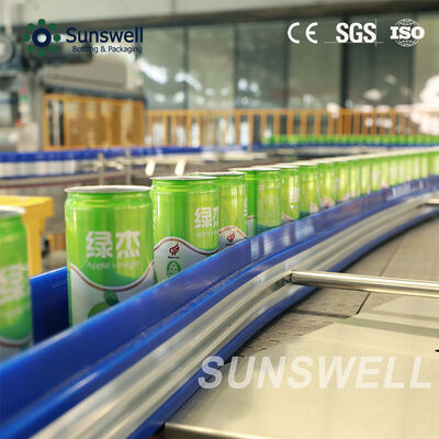 Linea di riempimento di lattine da 200 ml 18000 lattine all'ora