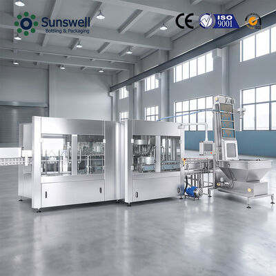 Linea di riempimento acqua PET da 24000 BPH da 500 ml