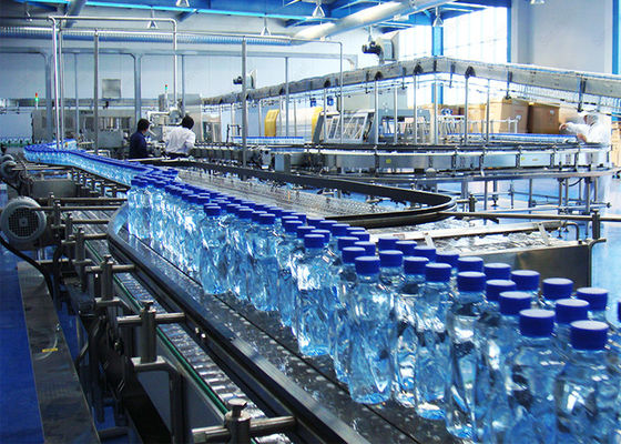 Industriali Minerali o macchine di riempimento acqua frizzante / bottiglia PET linea sistema di riempimento